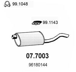 TOBA ESAPAMENT FINALA ASSO 07.7003 - Compatibil cu DAEWOO