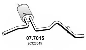 Toba esapament finala ASSO 07.7015