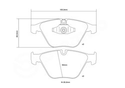 Set placute frana de performanta Brembo 07.B314.99
