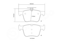 Set placute frana de performanta Brembo 07.B315.42