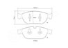 Set placute frana de performanta Brembo 07.D435.23