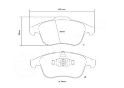 Set placute frana de performanta Brembo 07.D435.68