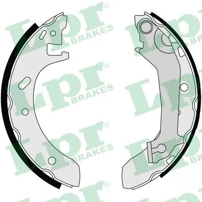 SET SABOTI FRANA LPR 07140 - Compatibil cu FORD