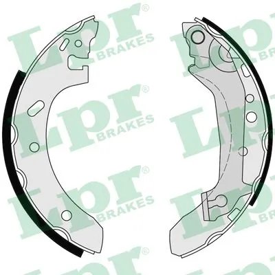 SET SABOTI FRANA LPR 07155 - Compatibil cu FORD