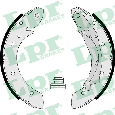 SET SABOTI FRANA LPR 07165 - Compatibil cu CITROEN, PEUGEOT, RENAULT