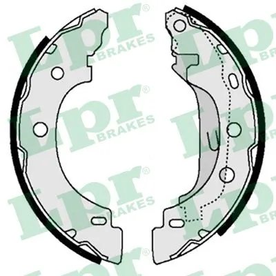Set saboti frana LPR 07330