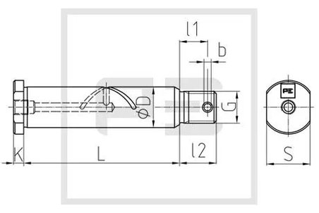 Bolt arc PE Automotive 074.368-00A