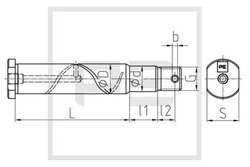 Bolt arc PE Automotive 074.406-00A