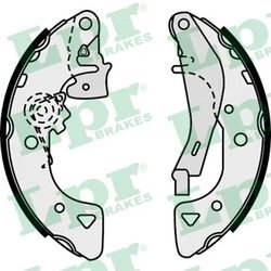 Set saboti frana LPR 07540