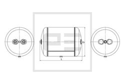 Rezervor aer sistem compresor PE Automotive 076.456-80A