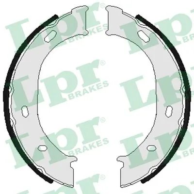 SET SABOTI FRANA LPR 07960 - Compatibil cu MERCEDES-BENZ, PUCH, VW