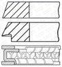 Set segmenti piston Goetze Engine 08-102400-00