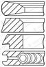 SET SEGMENTI PISTON GOETZE ENGINE 08-279400-00 - Compatibil cu DODGE, FENDT