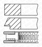 Set segmenti piston Goetze Engine 08-448800-00