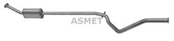 TOBA ESAPAMENT INTERMEDIARA ASMET 08.073 - Compatibil cu PEUGEOT