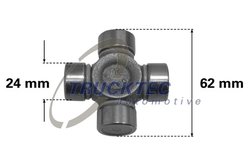 Articulatie, arbore articulat Trucktec Automotive 08.34.111