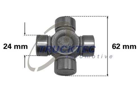 ARTICULATIE, ARBORE ARTICULAT TRUCKTEC AUTOMOTIVE 08.34.111 - Compatibil cu BMW