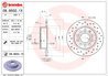 DISC FRANA BREMBO 08.9502.1X - Compatibil cu AUDI, SEAT, SKODA, SKODA (SVW), VW, VW (FAW), VW (SVW)