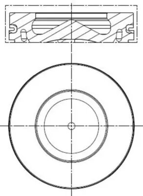 Piston MAHLE 081 PI 00100 000
