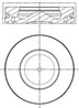 Piston MAHLE 081 PI 00100 000