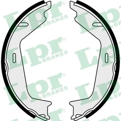 Set saboti frana LPR 08260