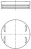 PISTON MAHLE 083 13 01 - Compatibil cu BMW
