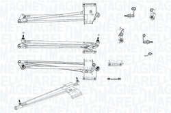LEGATURI STERGATOR PARBRIZ MAGNETI MARELLI 085570168010 - Compatibil cu CITROEN, FIAT, PEUGEOT