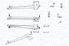 LEGATURI STERGATOR PARBRIZ MAGNETI MARELLI 085570168010 - Compatibil cu CITROEN, FIAT, PEUGEOT