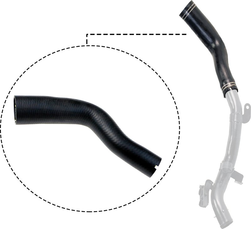 Furtun intercooler/turbo Gates 09-0063