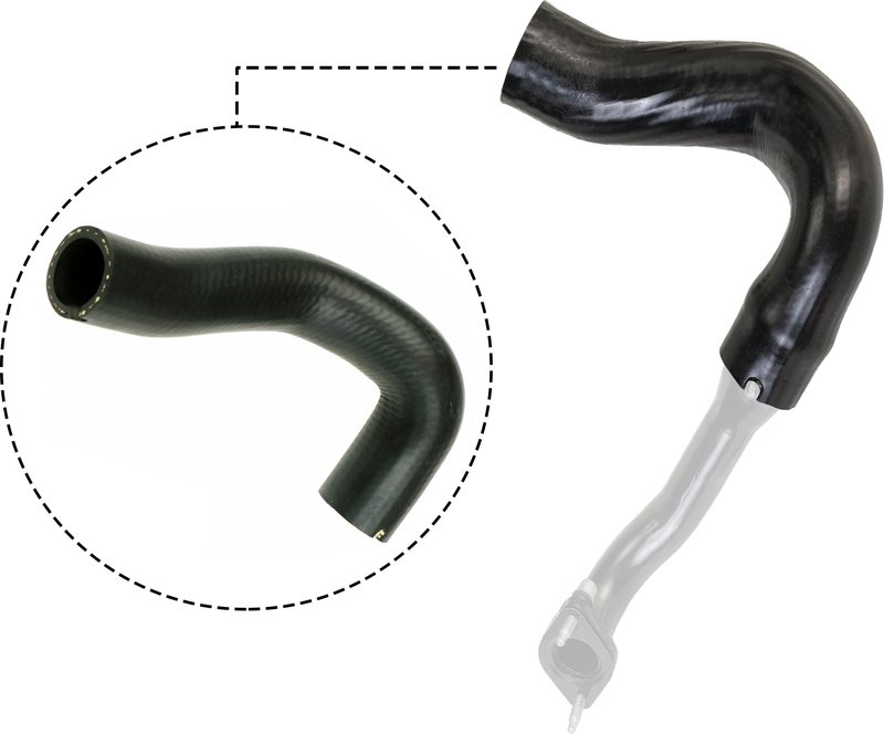 Furtun intercooler/turbo Gates 09-0064