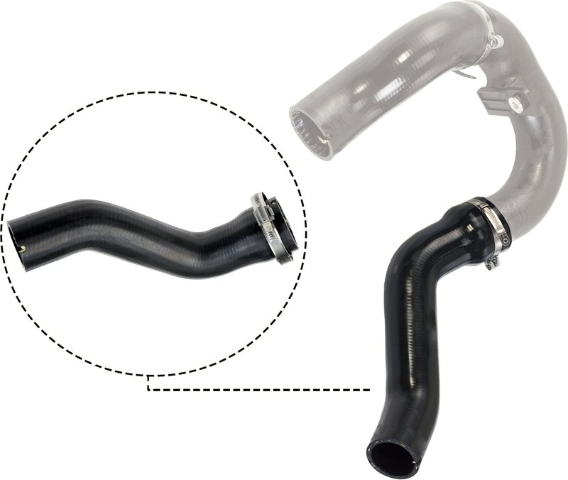 FURTUN INTERCOOLER/TURBO GATES 09-0473 - Compatibil cu FIAT