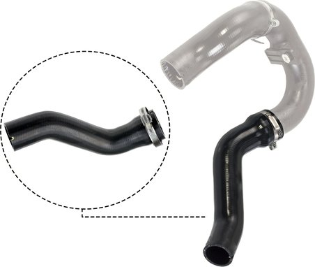 FURTUN INTERCOOLER/TURBO GATES 09-0473 - Compatibil cu FIAT