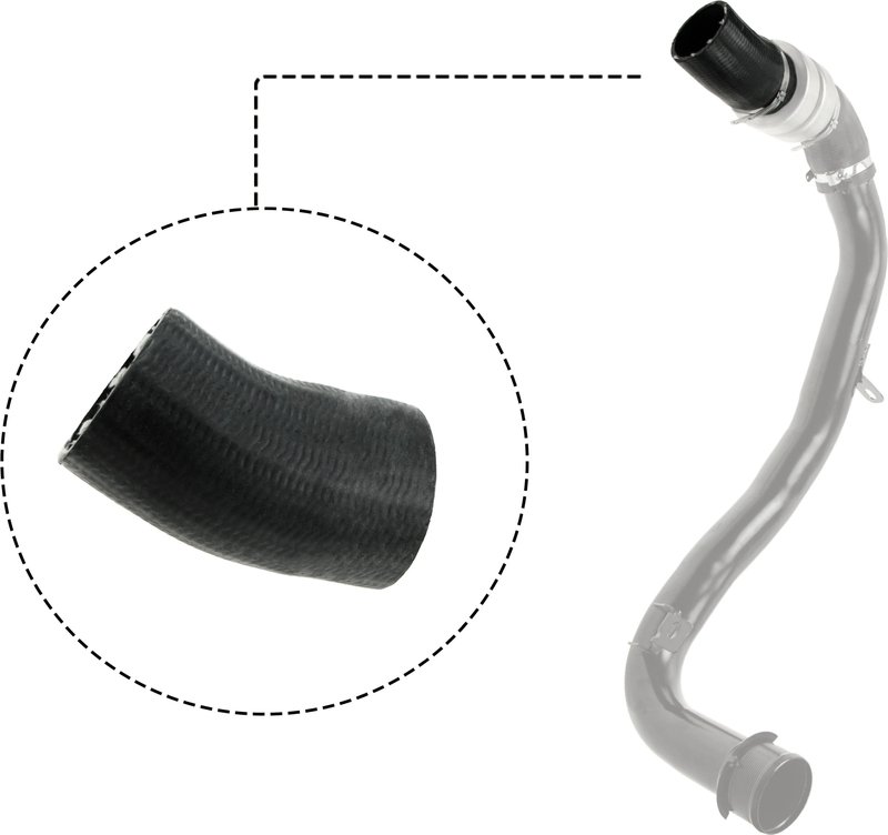 FURTUN INTERCOOLER/TURBO GATES 09-0491 - Compatibil cu CITROEN, FIAT, PEUGEOT
