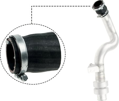 FURTUN INTERCOOLER/TURBO GATES 09-0578 - Compatibil cu LAND ROVER