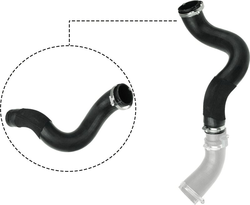 FURTUN INTERCOOLER/TURBO GATES 09-0617 - Compatibil cu FORD