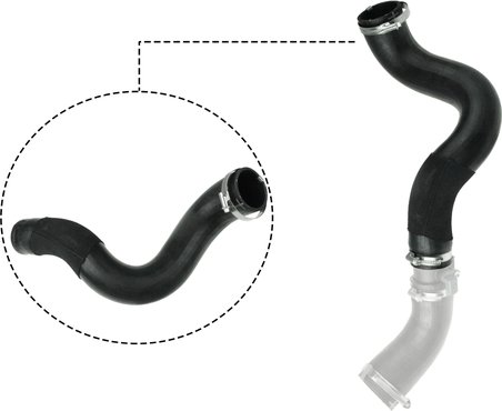 FURTUN INTERCOOLER/TURBO GATES 09-0617 - Compatibil cu FORD