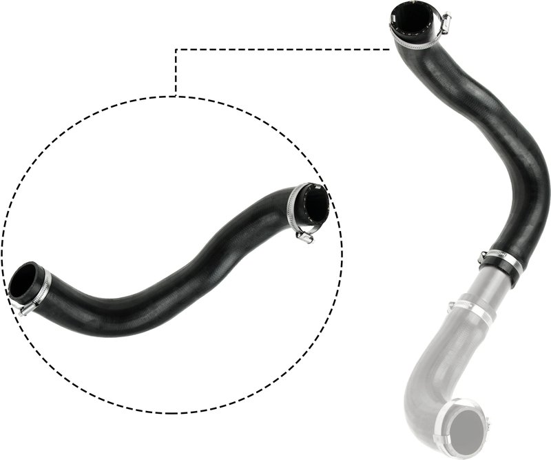 Furtun intercooler/turbo Gates 09-0621