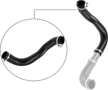 Furtun intercooler/turbo Gates 09-0621