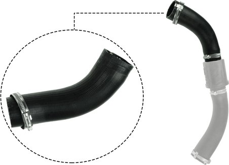 FURTUN INTERCOOLER/TURBO GATES 09-0632 - Compatibil cu FORD
