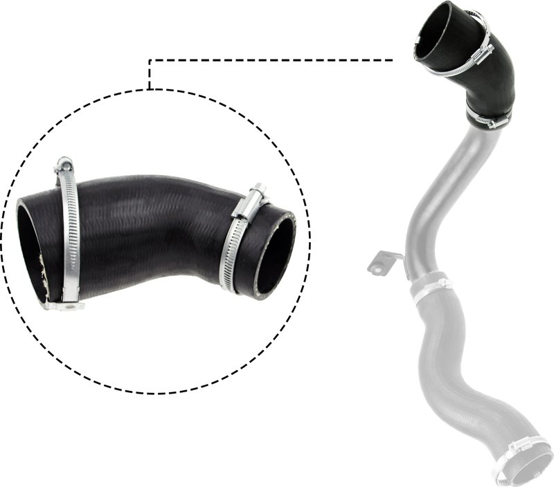 Furtun intercooler/turbo Gates 09-0640