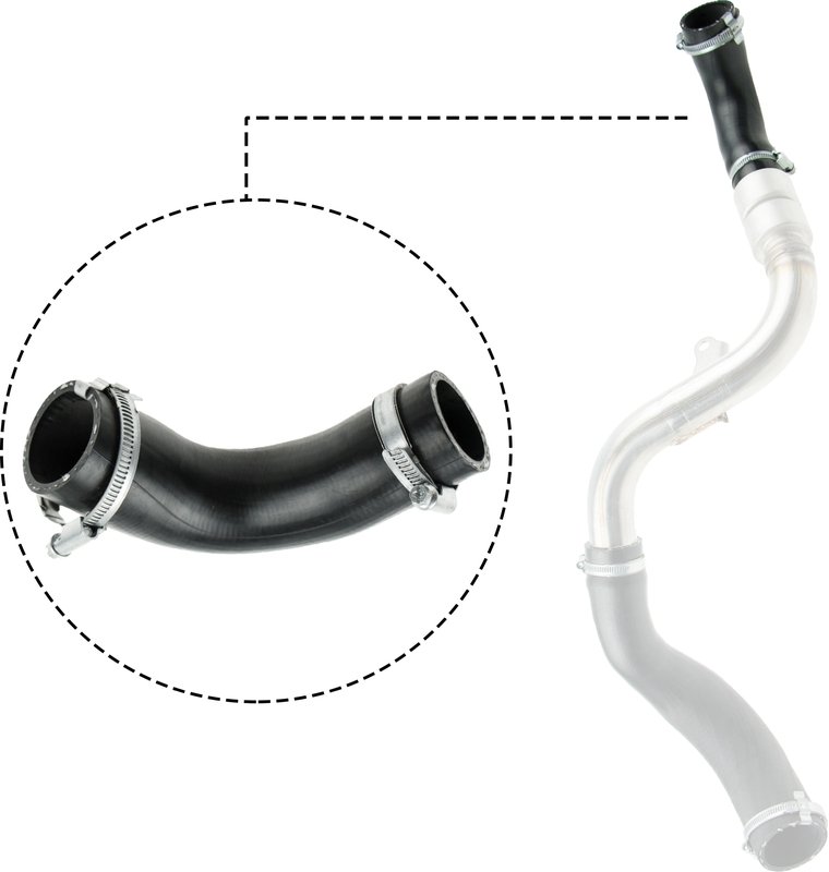 FURTUN INTERCOOLER/TURBO GATES 09-0661 - Compatibil cu FORD