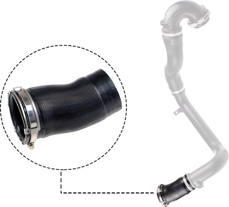 FURTUN INTERCOOLER/TURBO GATES 09-0698 - Compatibil cu OPEL, SAAB