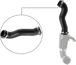 Furtun intercooler/turbo Gates 09-0718