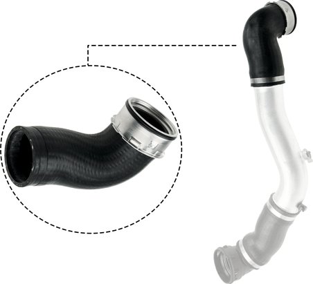 Furtun intercooler/turbo Gates 09-0726