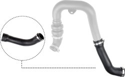Furtun intercooler/turbo Gates 09-0934