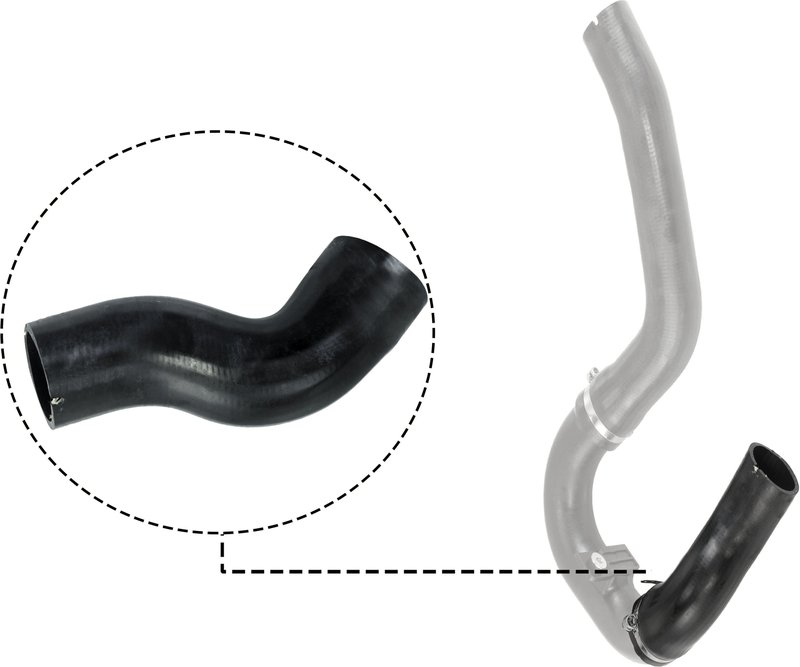Furtun intercooler/turbo Gates 09-1293