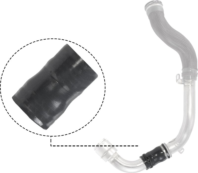 FURTUN INTERCOOLER/TURBO GATES 09-1298 - Compatibil cu RENAULT