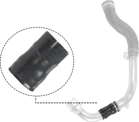 FURTUN INTERCOOLER/TURBO GATES 09-1298 - Compatibil cu RENAULT