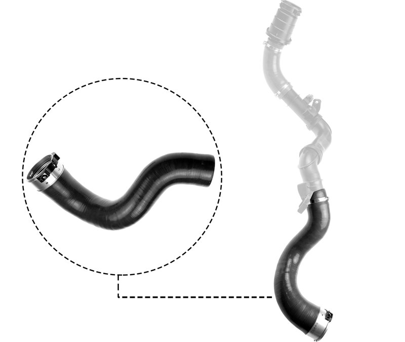 Furtun intercooler/turbo Gates 09-1301