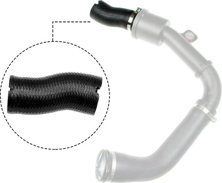 Furtun intercooler/turbo Gates 09-1343
